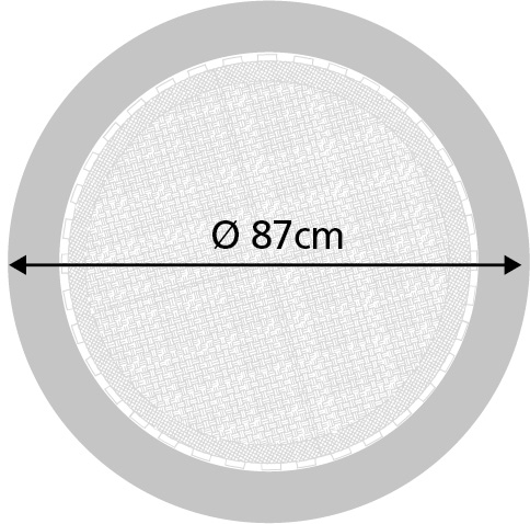 Durchmesser-87cm-Trimilin