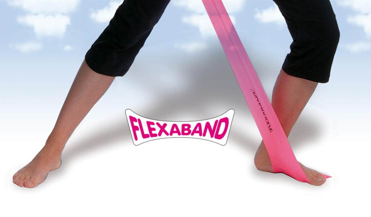 Gymnastikband Flexaband für Fitness- und Figurtraining